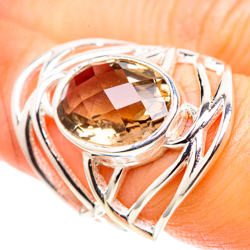 Smoky Quartz 925 Sterling Silver Ring Size 5.75 (925 Sterling Silver) RING137419