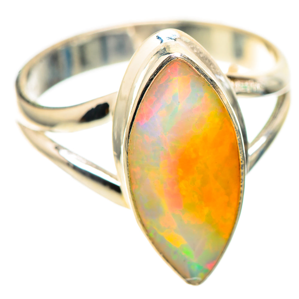 Aura Opal 925 Sterling Silver Ring Size 7.5 Ana Co R136309