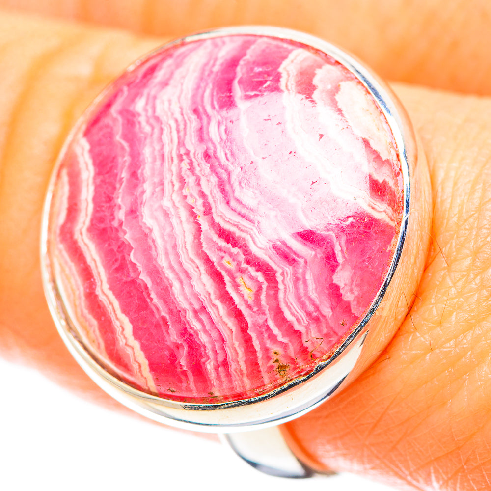 Rhodochrosite Ring Size 7.75 (925 Sterling Silver) RING136810