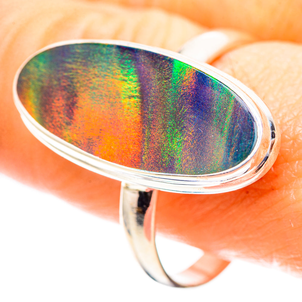 Andamooka Opal Ring Size 11.75 (925 Sterling Silver) RING136617