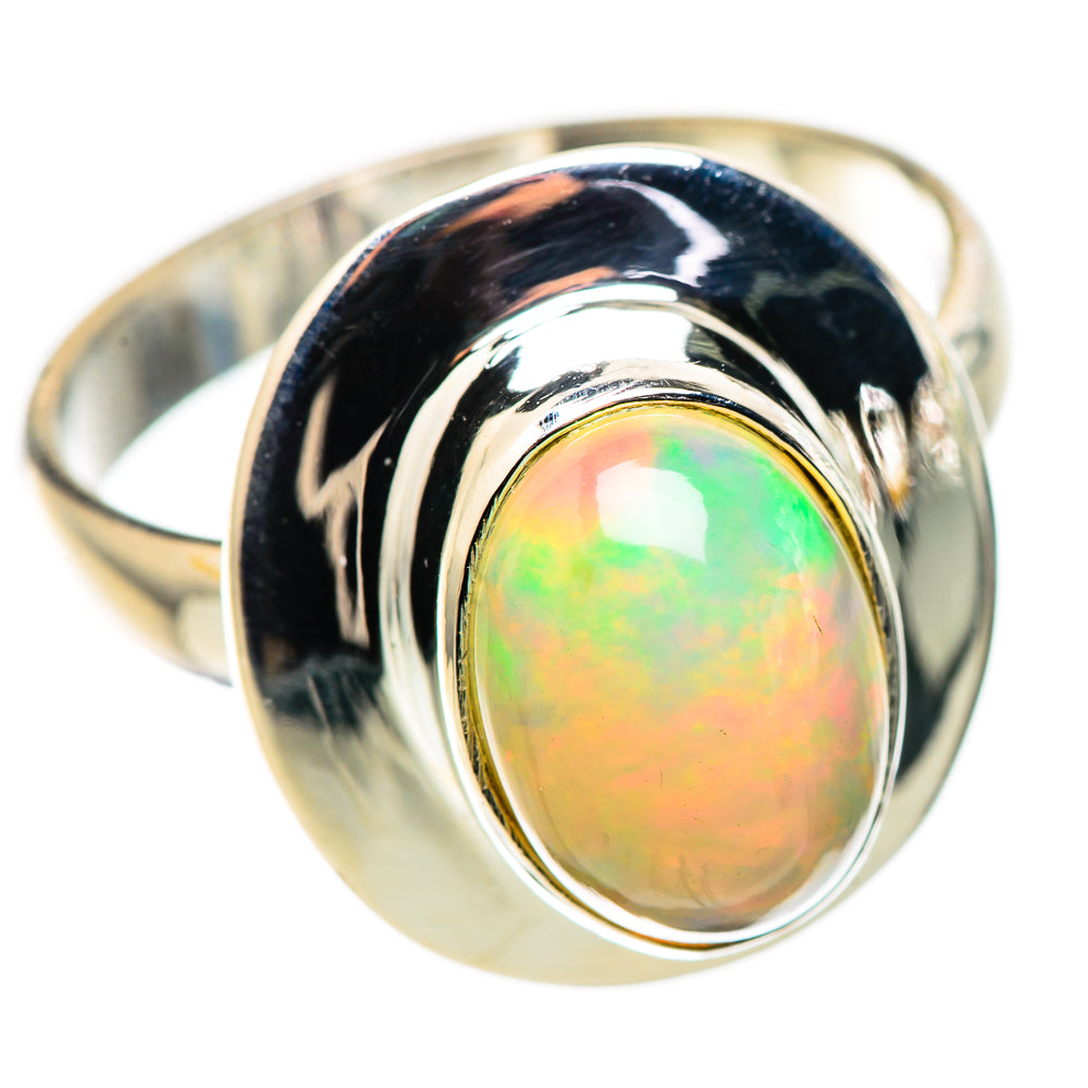 Ethiopian Opal Ring Size 9 (925 Sterling Silver) RING136049