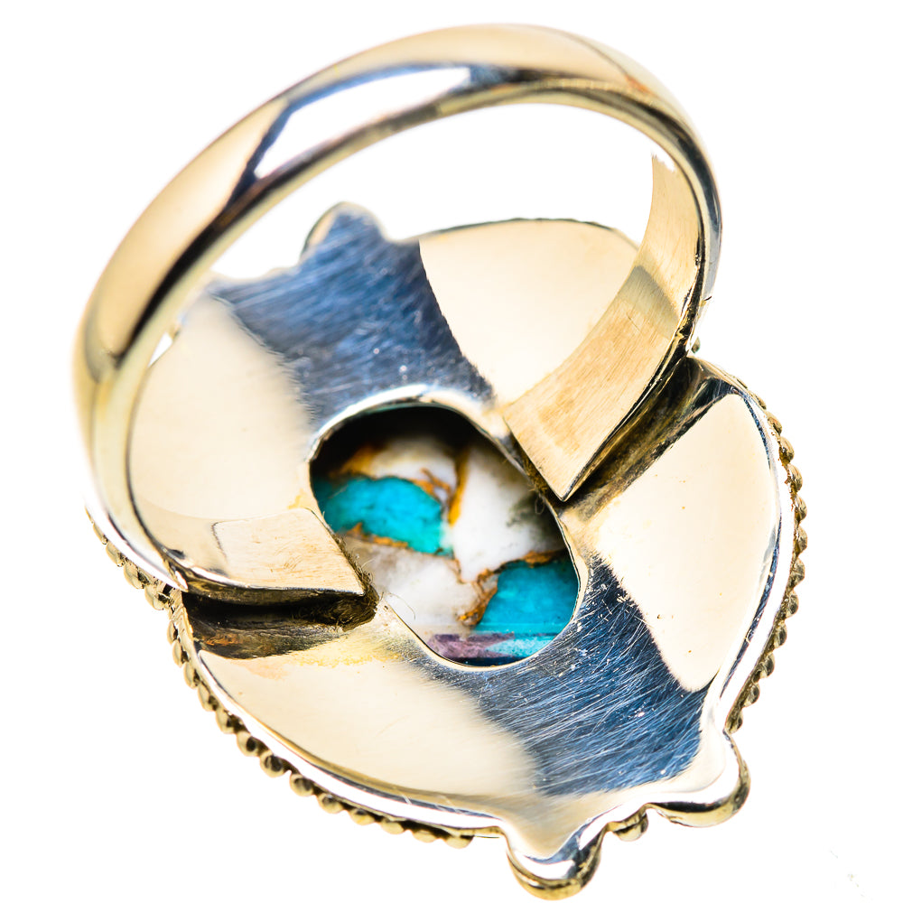 Spiny Oyster Turquoise Ring Size 9 (925 Sterling Silver) RING134802