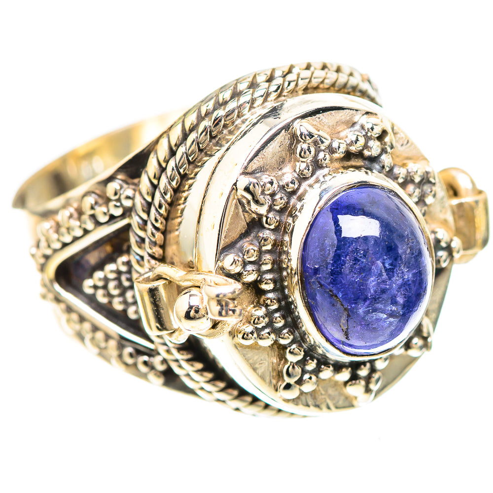 Poison Natural Tanzanite Ring Size 8 (925 Sterling Silver) RING137099