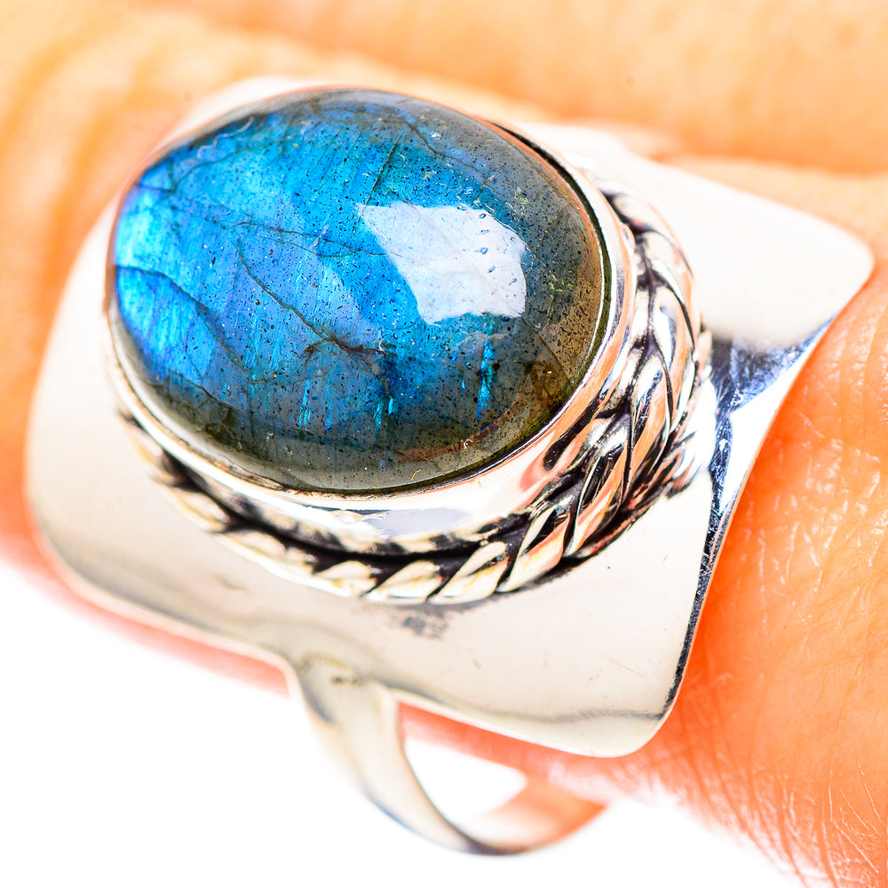 Labradorite 925 Sterling Silver Ring Size 10.5 (925 Sterling Silver) RING137372