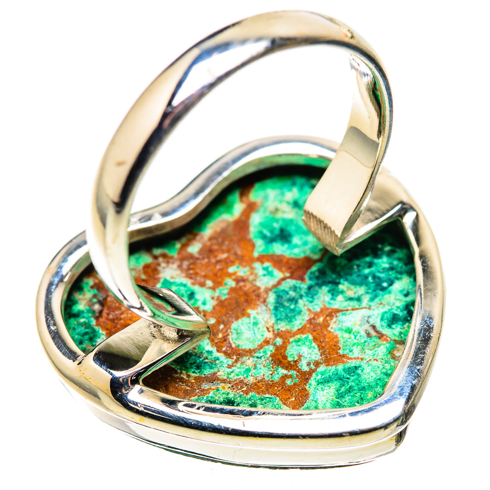 Large Chrysocolla Ring Size 10 (925 Sterling Silver) RING136080