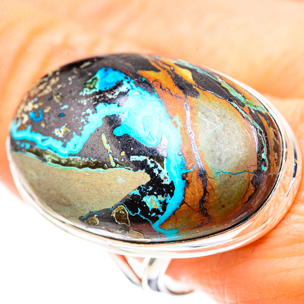 Large Shattuckite 925 Sterling Silver Ring Size 10 (925 Sterling Silver) RING137342