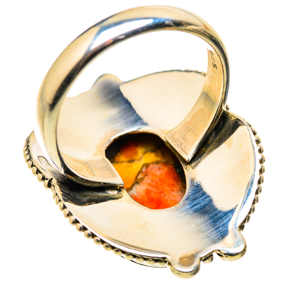 Spiny Oyster Turquoise Ring Size 6.25 (925 Sterling Silver) RING134886