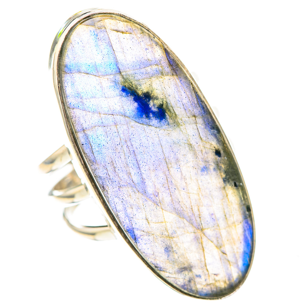 Large Labradorite 925 Sterling Silver Ring Size 10 (925 Sterling Silver) RING137586