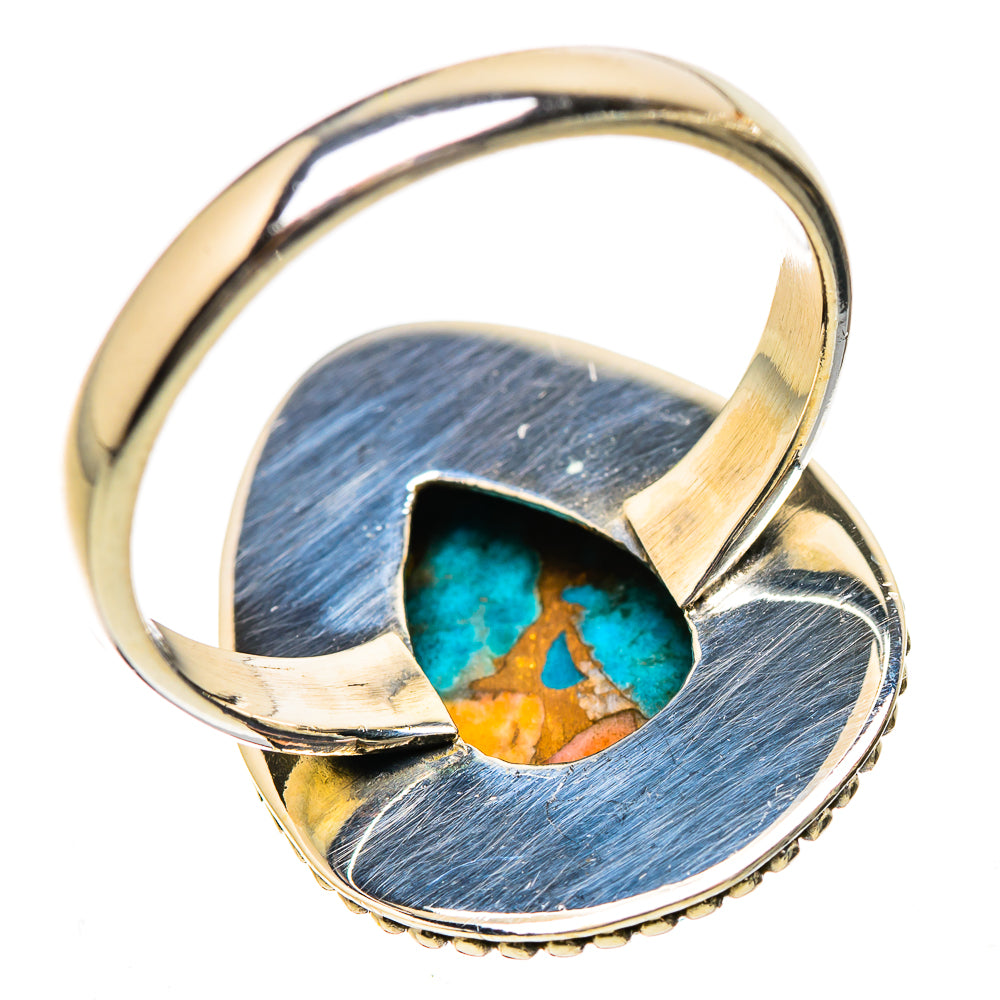 Spiny Oyster Turquoise Ring Size 9.75 (925 Sterling Silver) RING135204