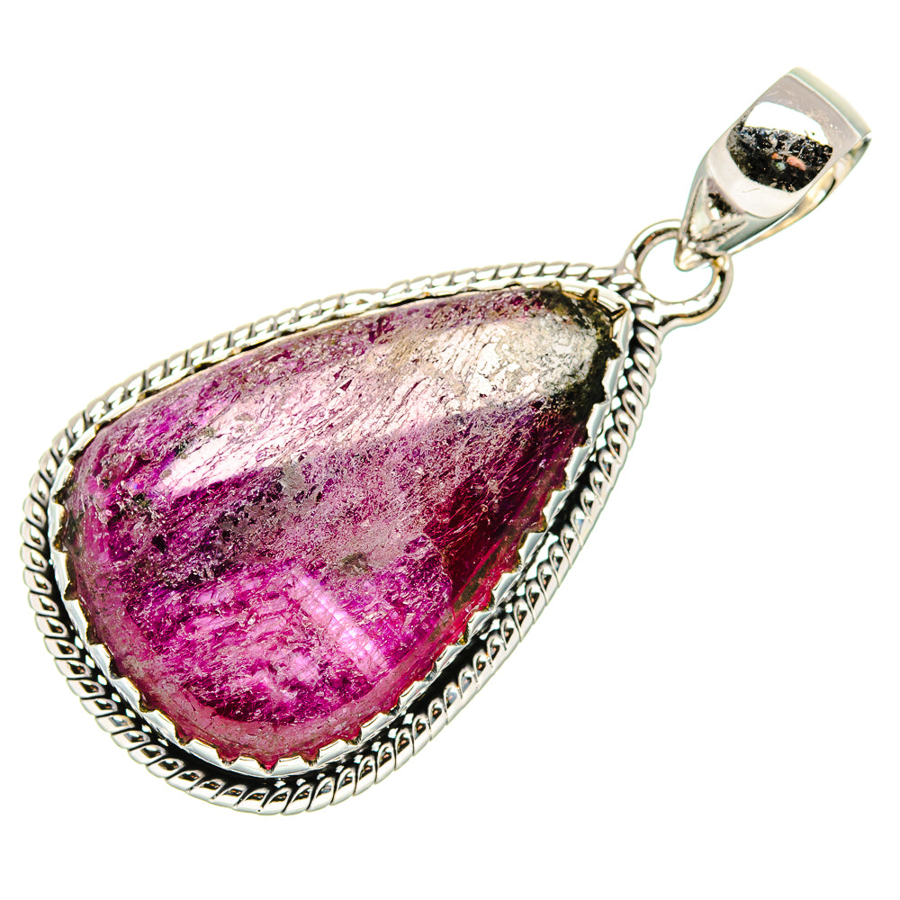 Fuchsite Pendant 1 3/4" (925 Sterling Silver) PD36319