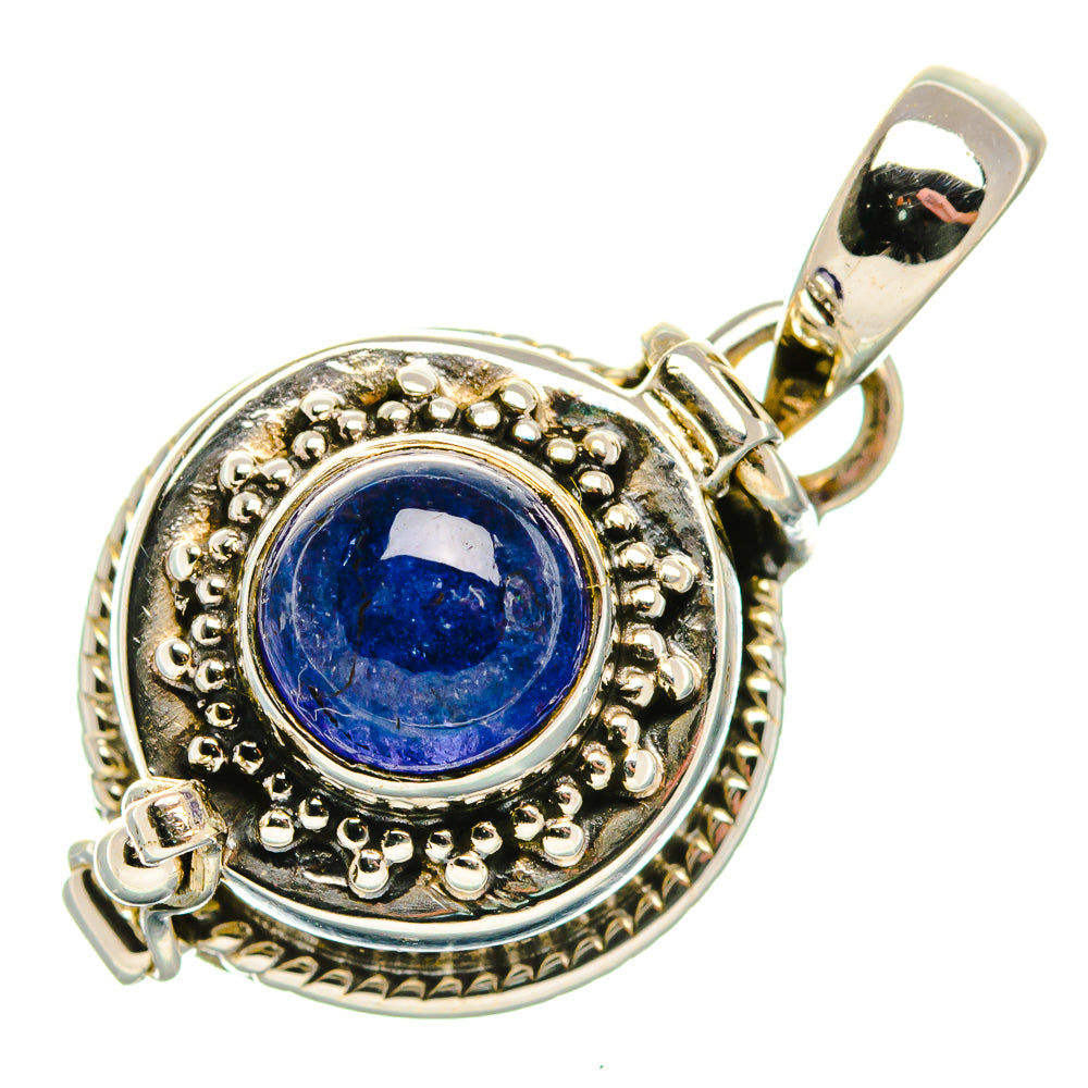 Poison Natural Tanzanite Pendant 1 1/8" (925 Sterling Silver) PD37443