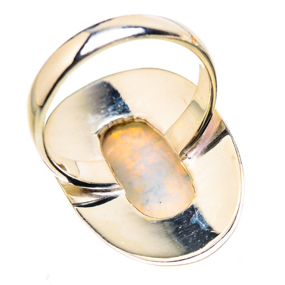 Scenic Dendritic Agate Ring Size 6.5 (925 Sterling Silver) RING135458