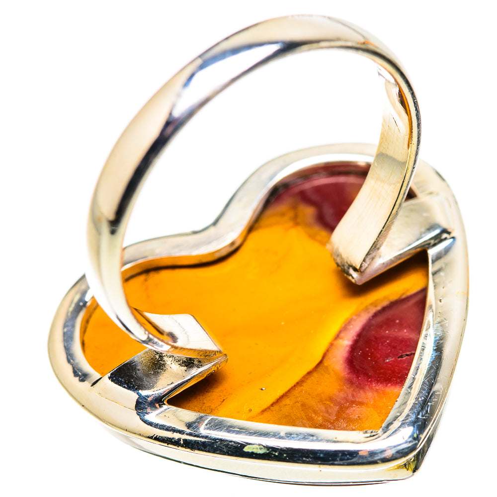 Large Mookaite Ring Size 10.75 (925 Sterling Silver) RING134713