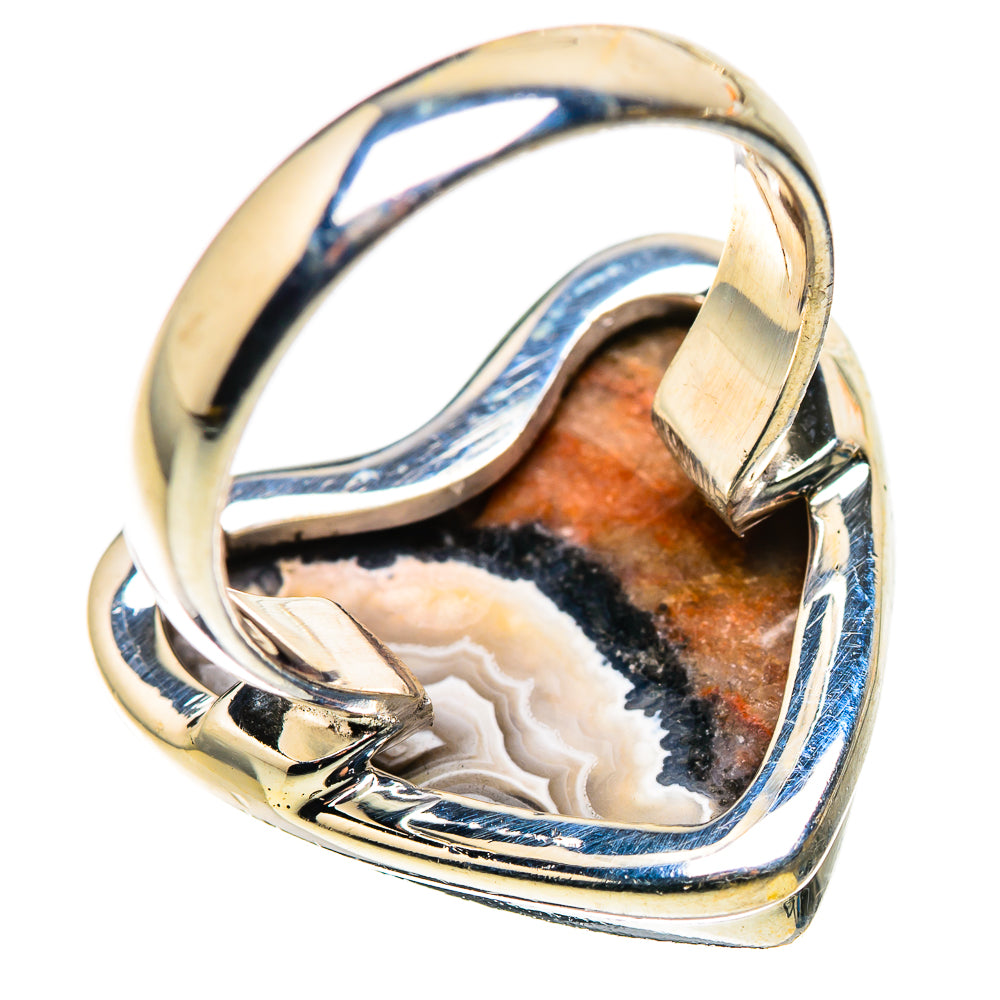 Laguna Lace Agate Ring Size 6 (925 Sterling Silver) RING136181