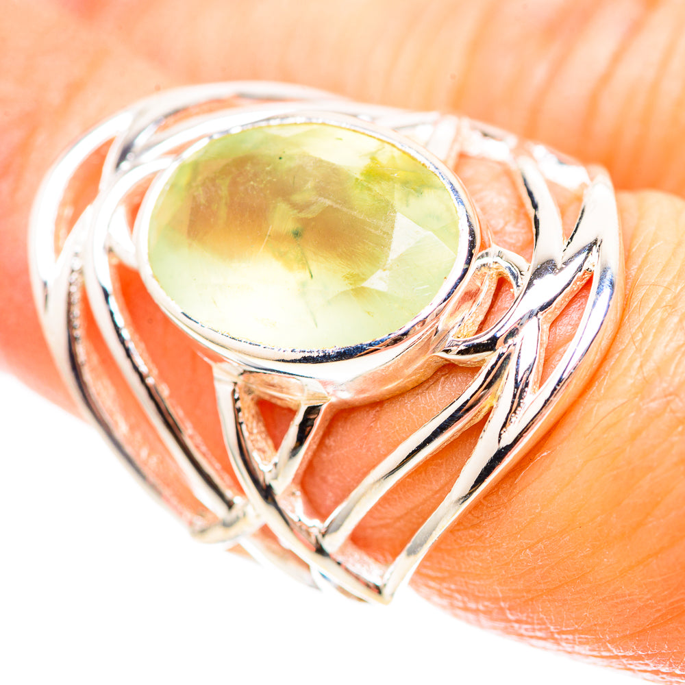 Prehnite Ring Size 6 (925 Sterling Silver) RING136286