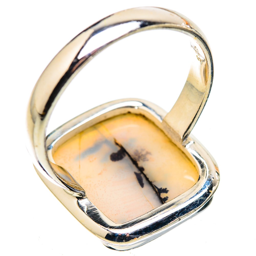 Scenic Dendritic Agate Ring Size 9.75 (925 Sterling Silver) RING135696