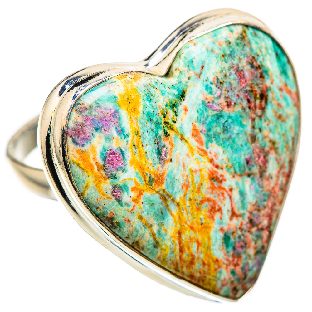 Large Ruby Fuchsite Ring Size 11.75 (925 Sterling Silver) RING135901