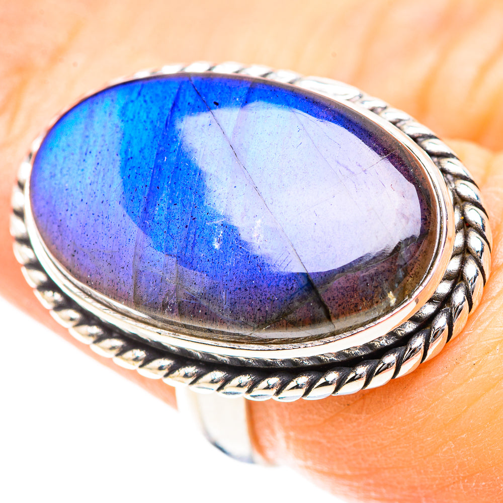 Labradorite 925 Sterling Silver Ring Size 6.25 (925 Sterling Silver) RING137312