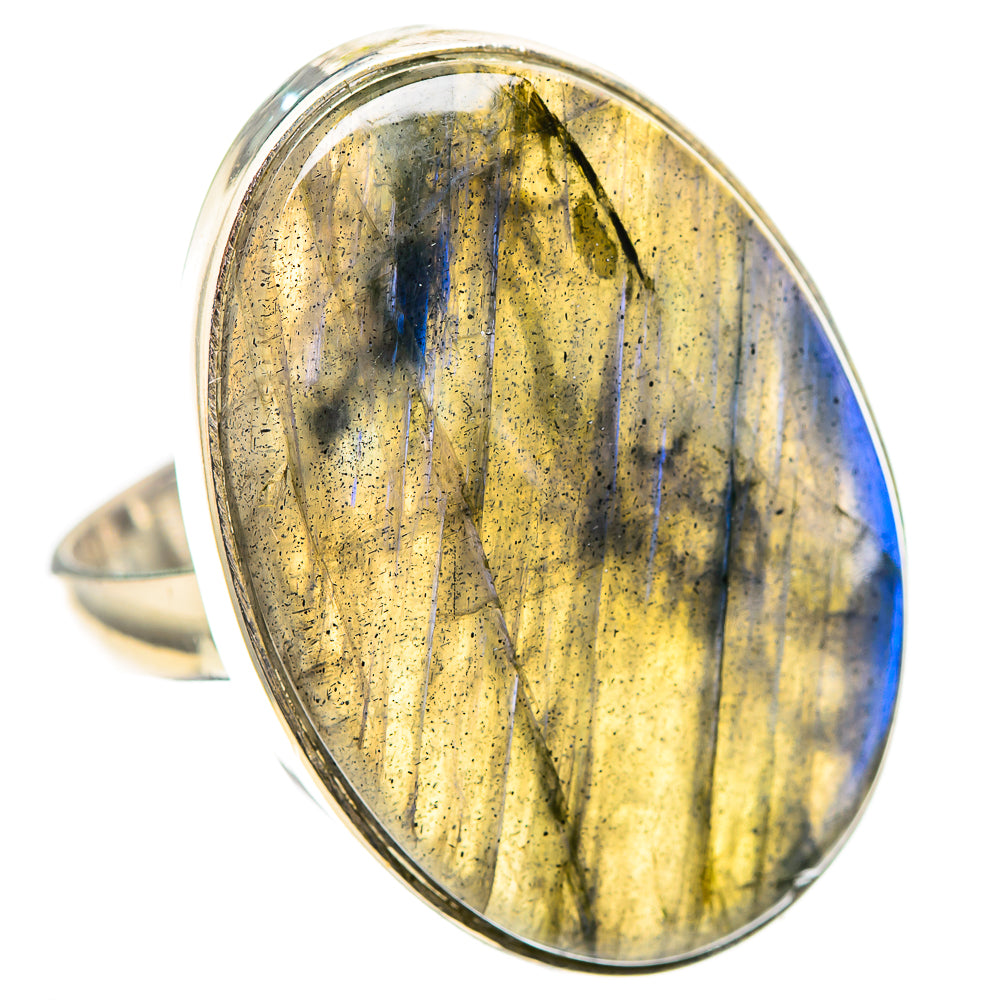 Large Labradorite Ring Size 10.7 (925 Sterling Silver) RING136944