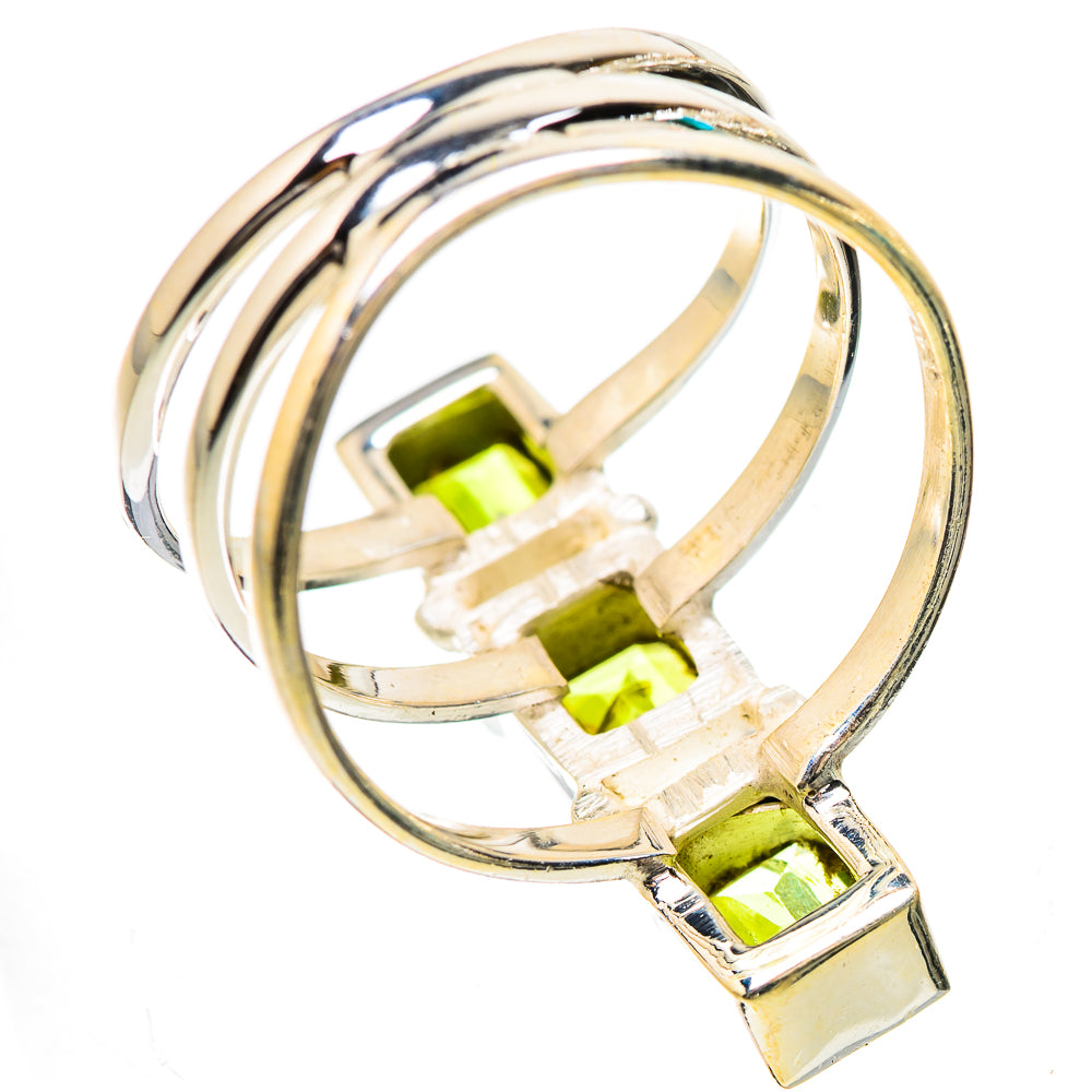 Peridot 925 Sterling Silver Ring Size 8.5 Ana Co R135263