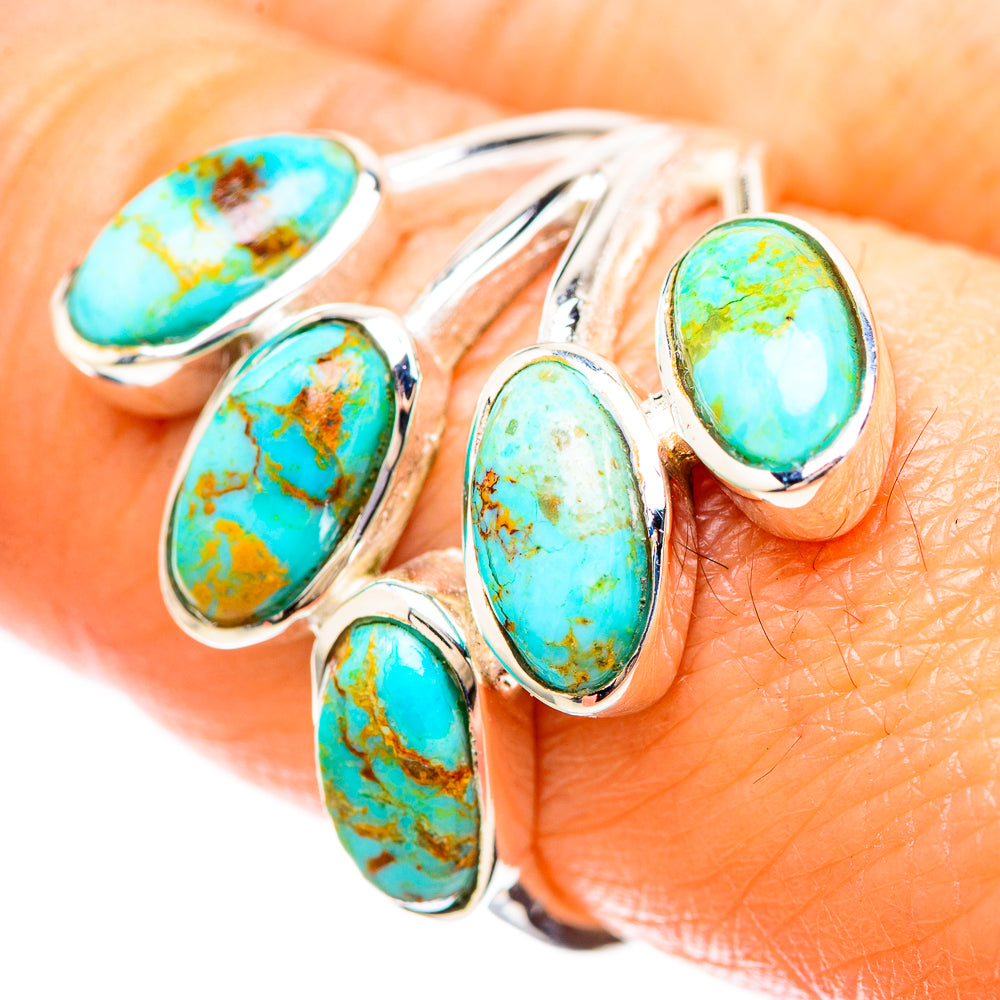 Chrysocolla Ring Size 8.25 (925 Sterling Silver) RING136510