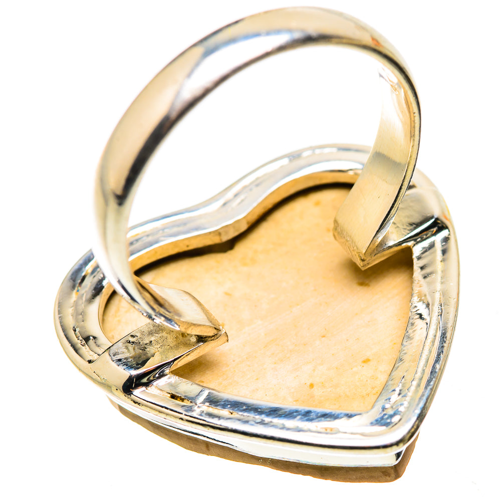 Scenic Dendritic Agate Ring Size 8.25 (925 Sterling Silver) RING134953