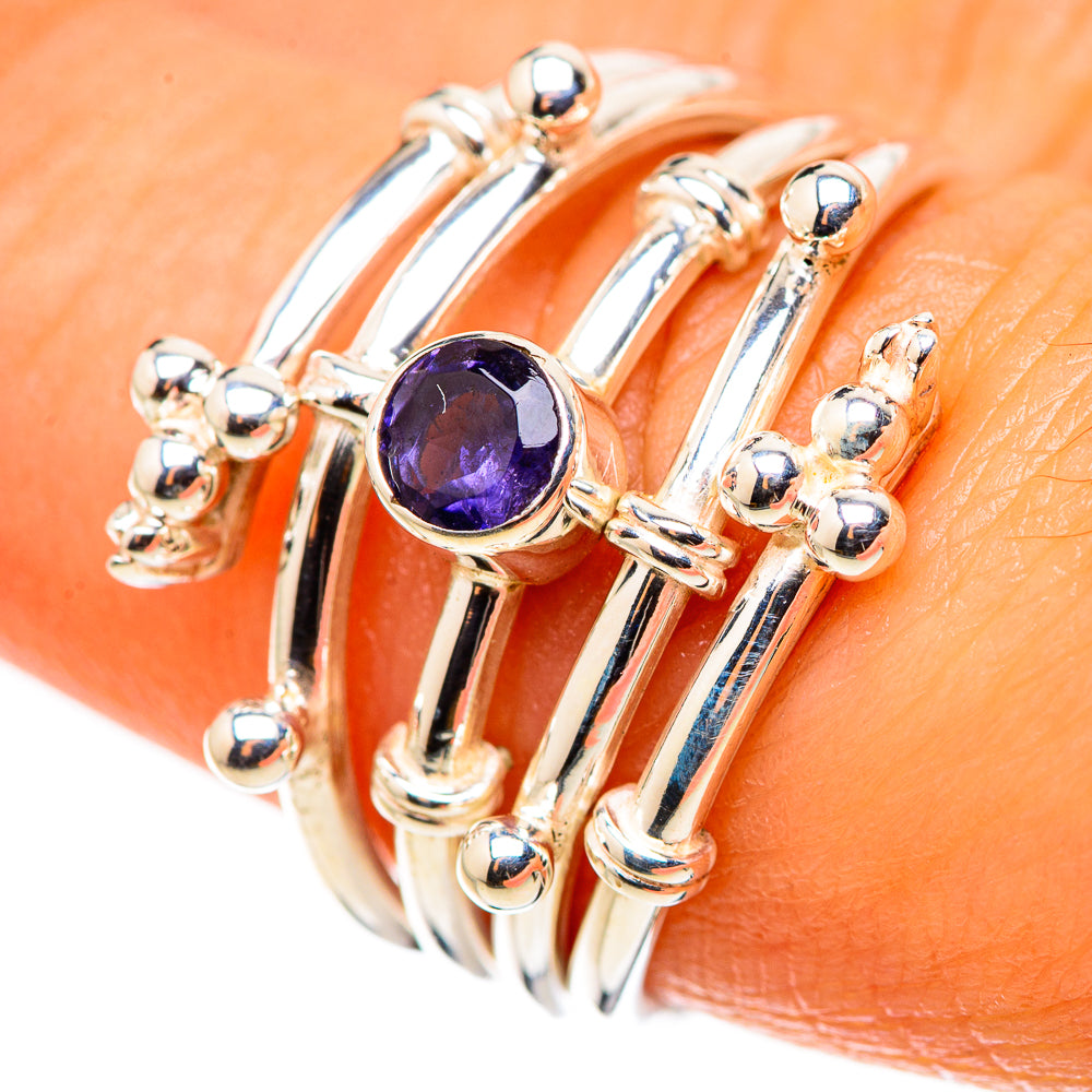 Faceted Tanzanite Ring Size 9 (925 Sterling Silver) RING134607