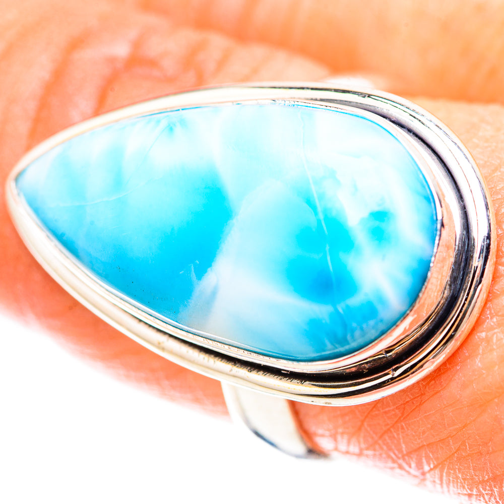 Larimar Ring Size 8 (925 Sterling Silver) RING136327