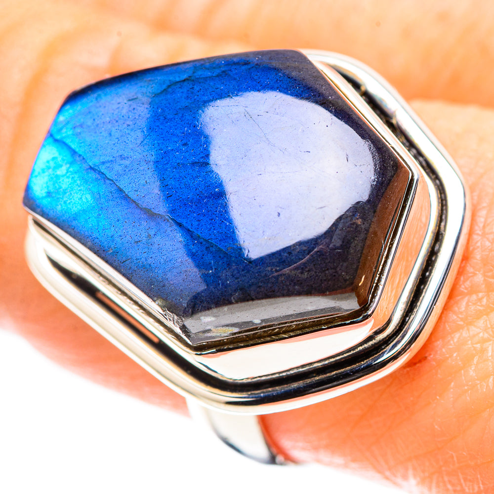 Labradorite 925 Sterling Silver Ring Size 8.5 (925 Sterling Silver) RING137449