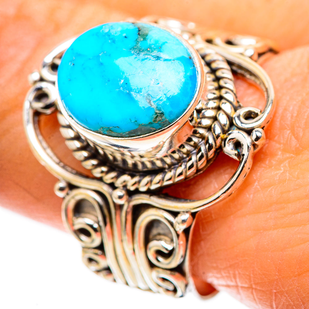 Chrysocolla 925 Sterling Silver Ring Size 10.25 (925 Sterling Silver) RING137698