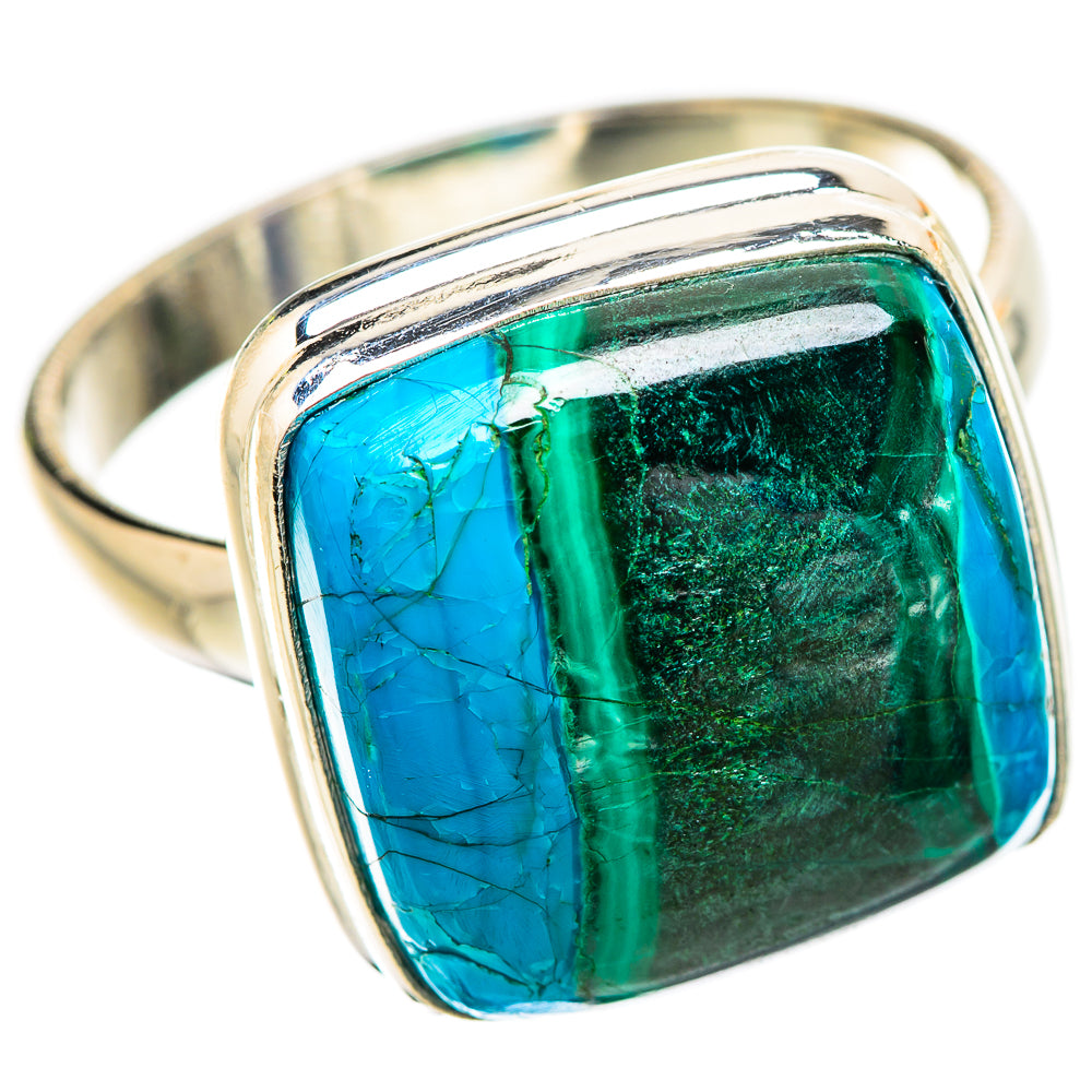 Malachite In Chrysocolla Ring Size 11 (925 Sterling Silver) RING135292