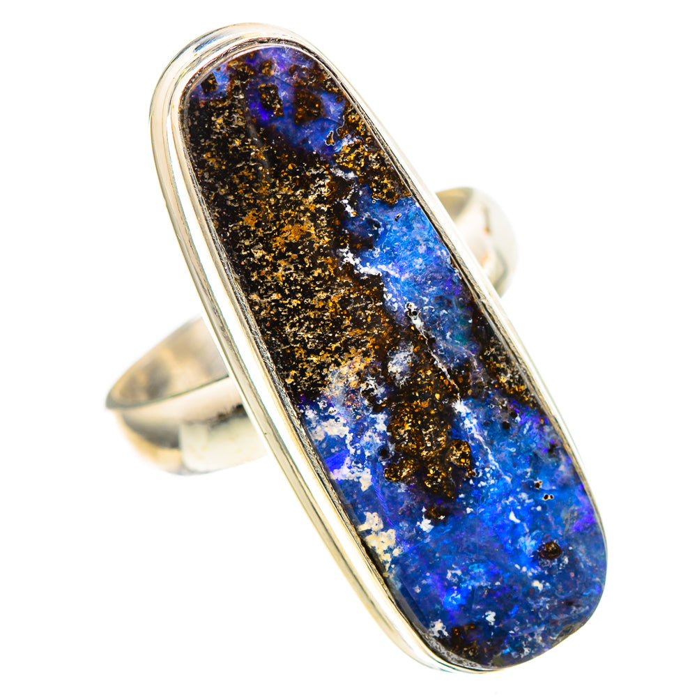 Boulder Opal 925 Sterling Silver Ring Size 5.5 (925 Sterling Silver) RING137401