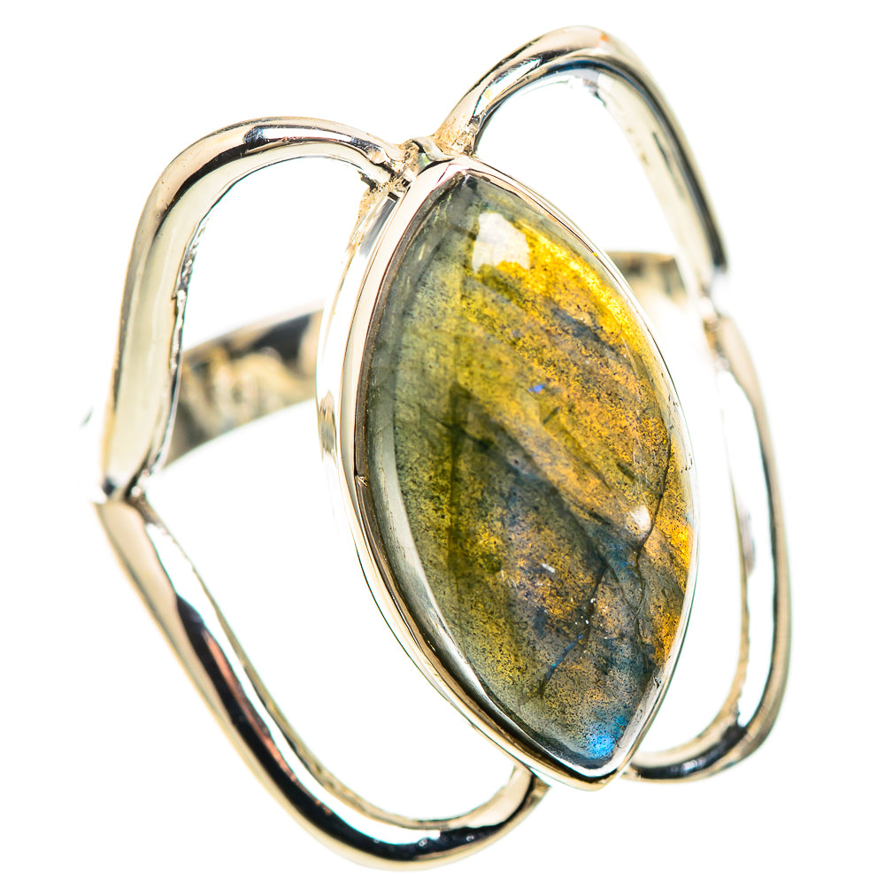 Labradorite Ring Size 7.25 (925 Sterling Silver) RING136490