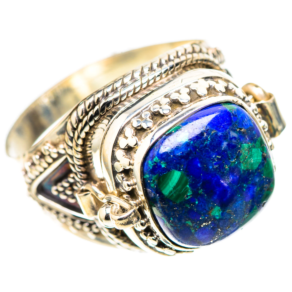 Poison Azurite 925 Sterling Silver Ring Size 10.75 (925 Sterling Silver) RING137396