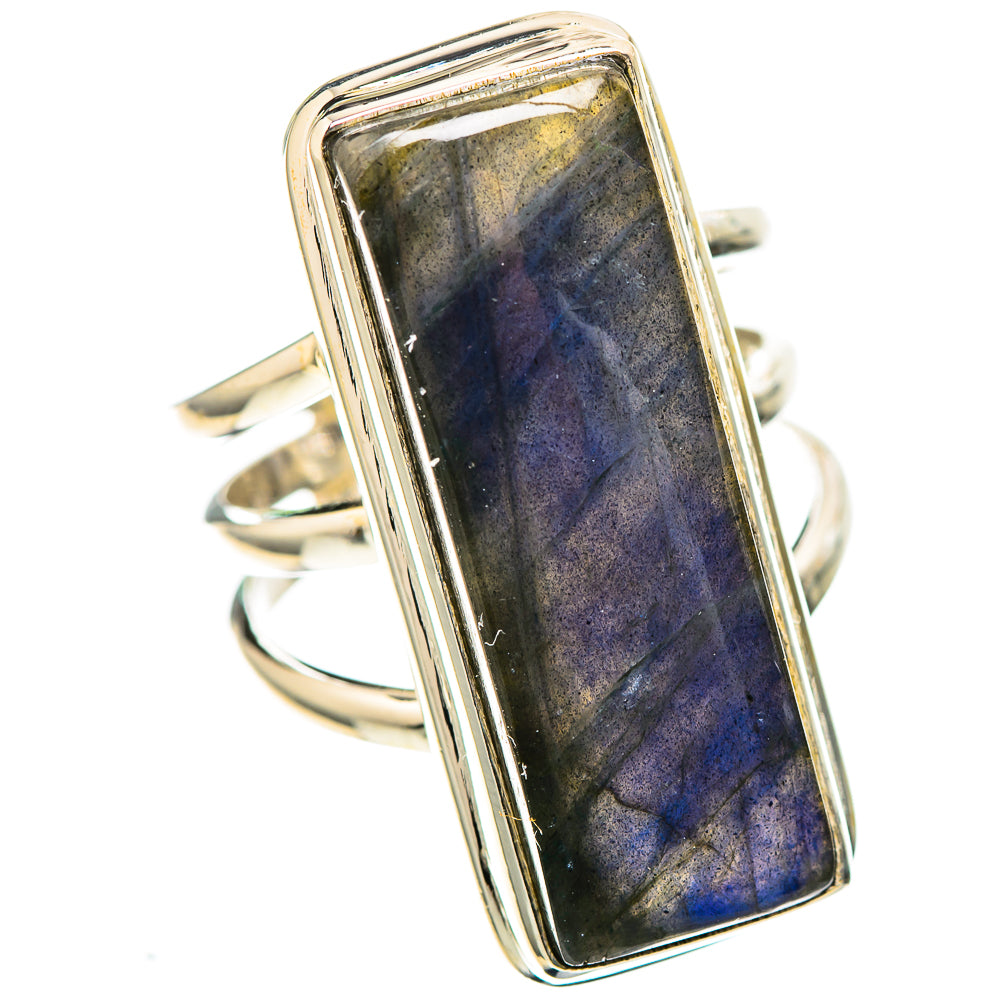 Large Labradorite Ring Size 7 (925 Sterling Silver) RING136752