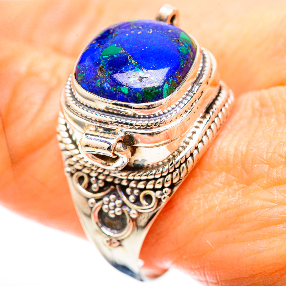 Poison Azurite Ring Size 10.75 (925 Sterling Silver) RING137076