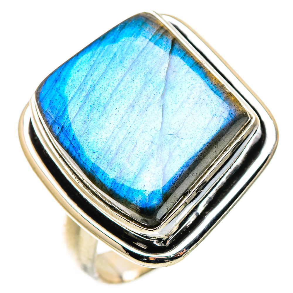 Labradorite Ring Size 7.5 (925 Sterling Silver) RING134881