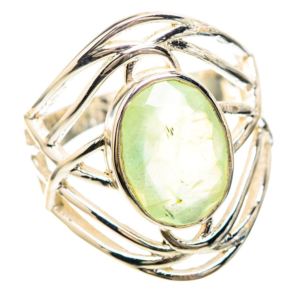 Prehnite Ring Size 9.75 (925 Sterling Silver) RING137006