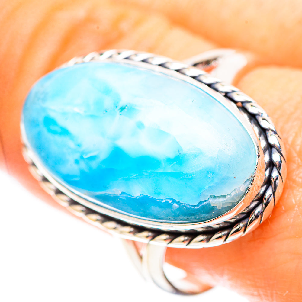 Larimar Ring Size 10 (925 Sterling Silver) RING136685