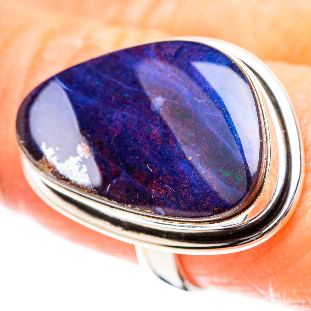 Boulder Opal 925 Sterling Silver Ring Size 8.5 (925 Sterling Silver) RING137267