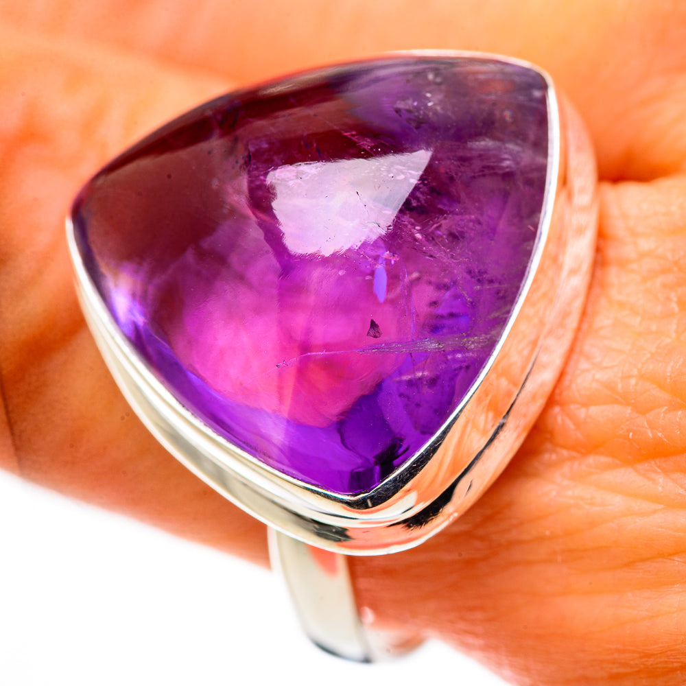Large Amethyst Ring Size 10 (925 Sterling Silver) RING134688