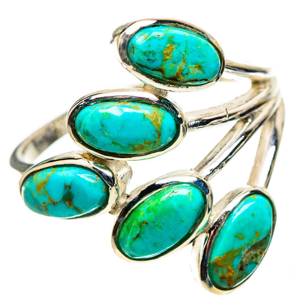Chrysocolla 925 Sterling Silver Ring Size 10 (925 Sterling Silver) RING137621