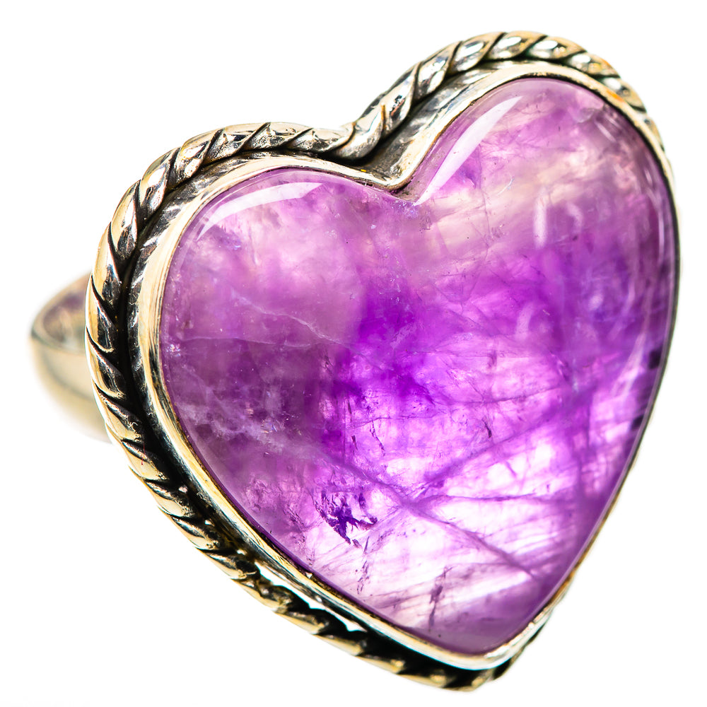 Large Amethyst Ring Size 8.25 (925 Sterling Silver) RING135743