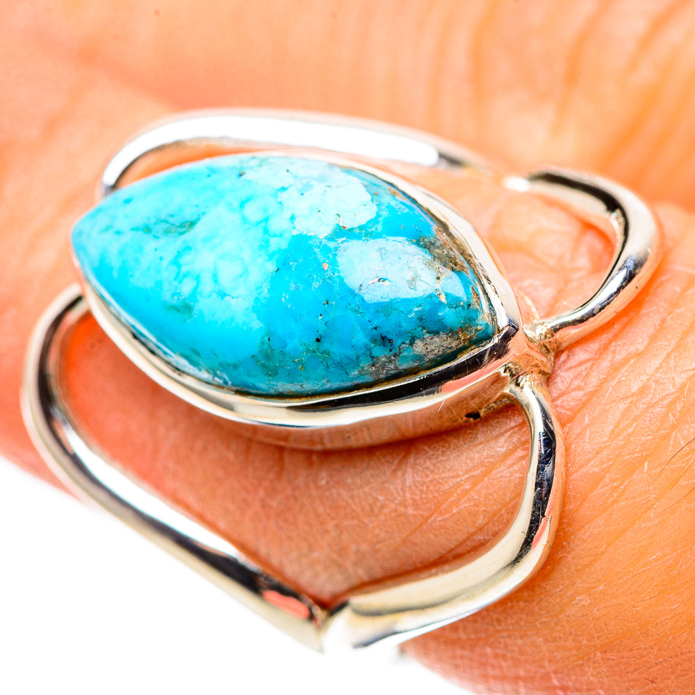 Chrysocolla 925 Sterling Silver Ring Size 6.5 (925 Sterling Silver) RING137720