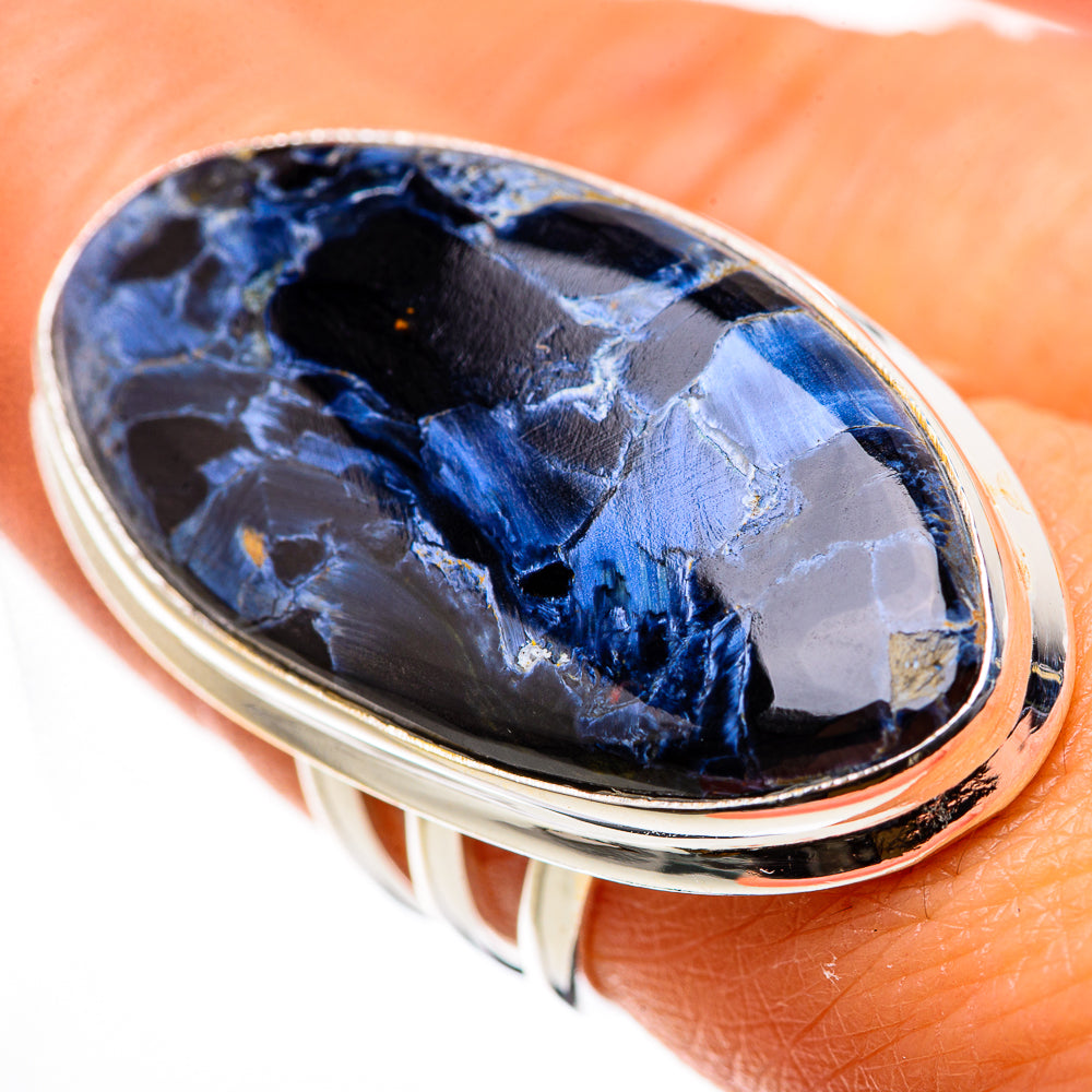 Large Pietersite Ring Size 7.5 (925 Sterling Silver) RING134691