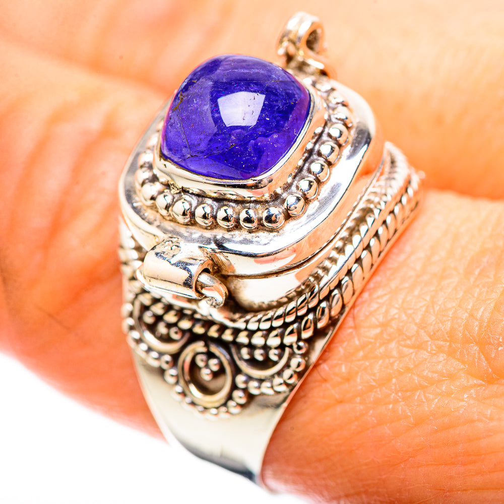 Poison Natural Tanzanite Ring Size 9 (925 Sterling Silver) RING136239