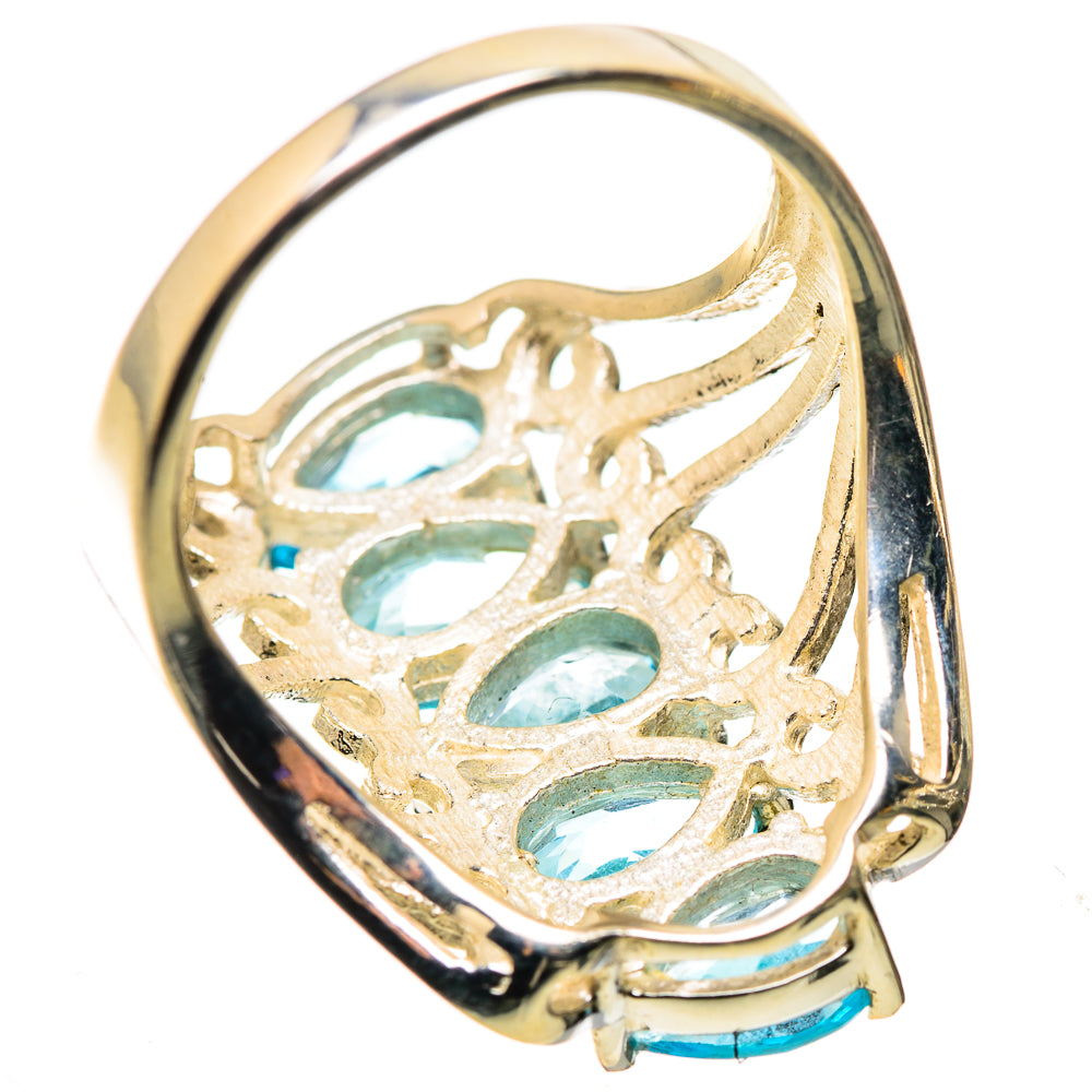 Blue Topaz Ring Size 8 (925 Sterling Silver) RING134865