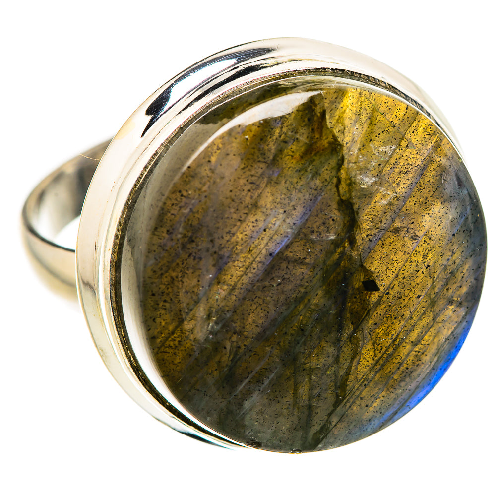Large Labradorite Ring Size 11.5 (925 Sterling Silver) RING134748