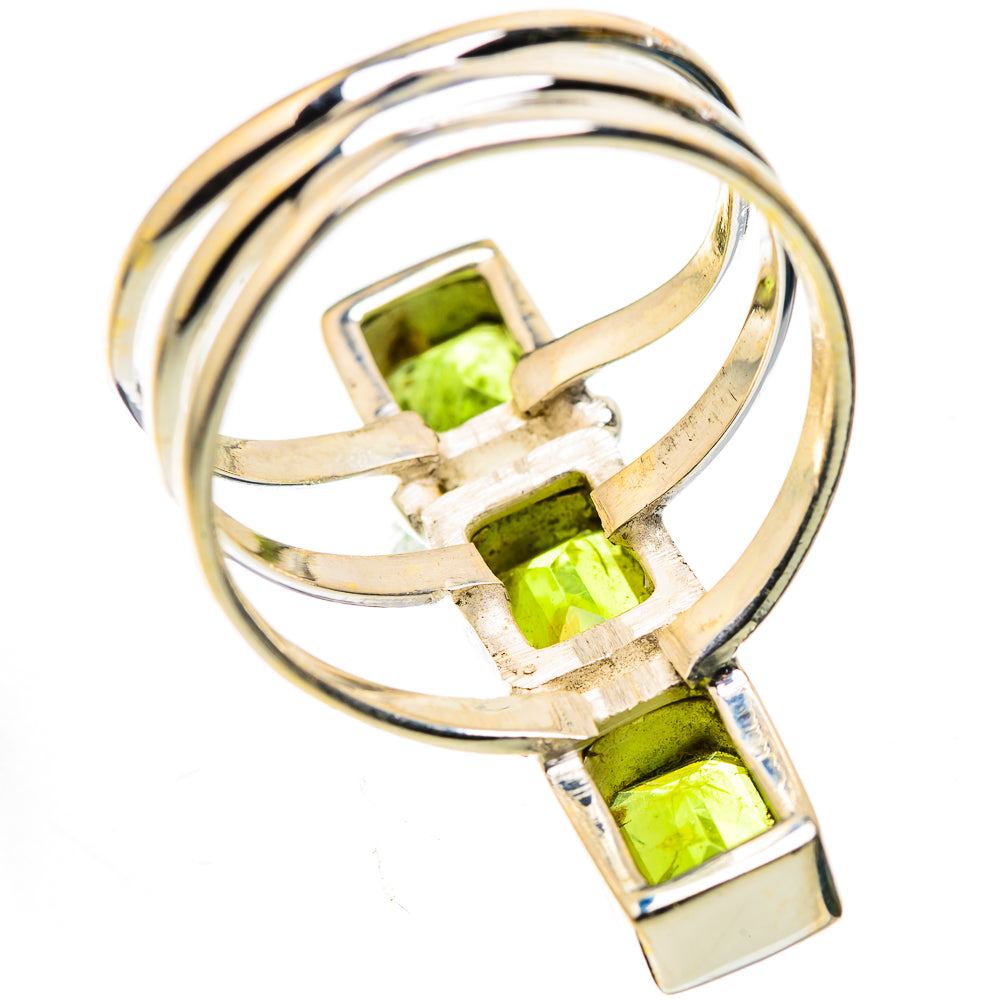 Large Peridot Ring Size 9.25 (925 Sterling Silver) RING136178