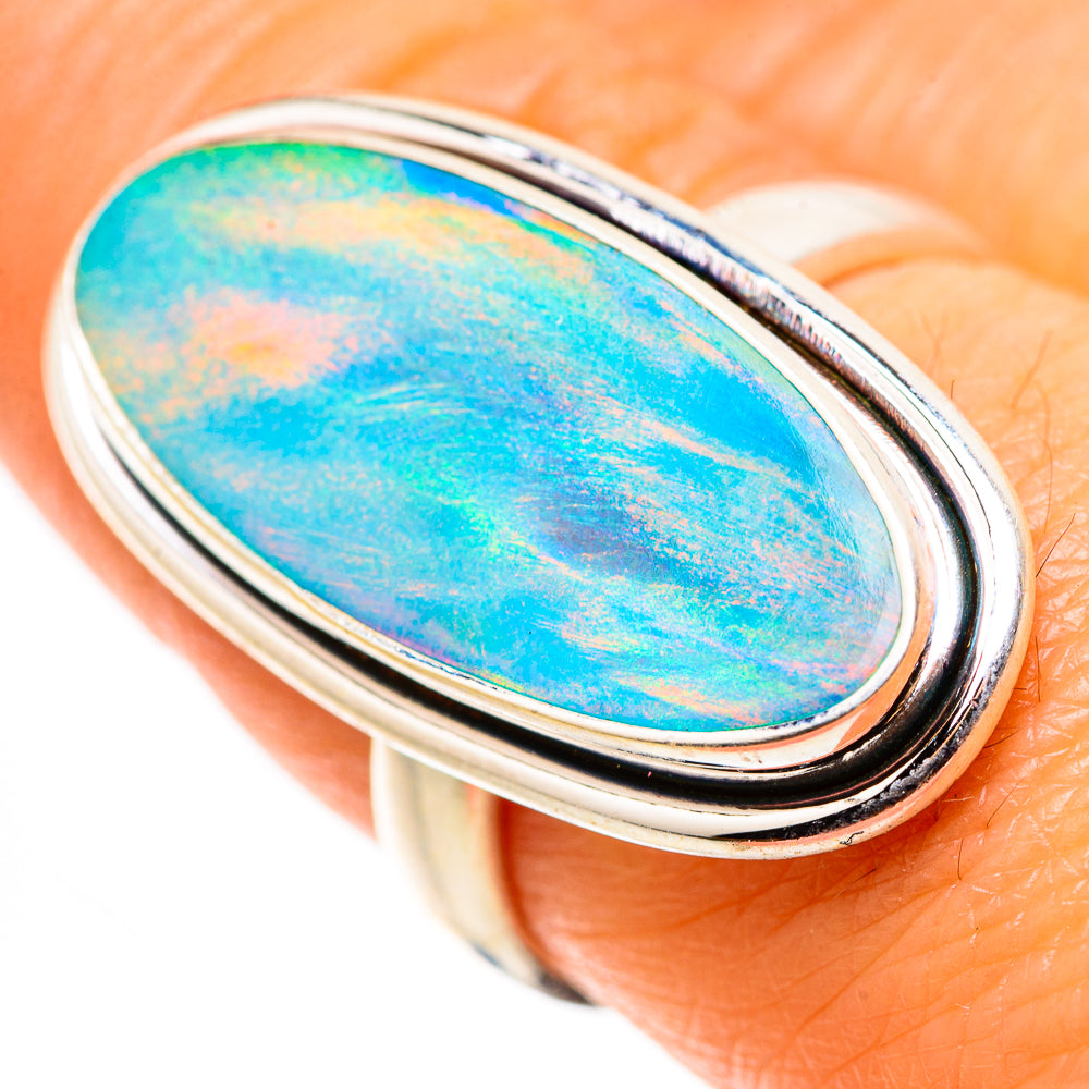 Aura Opal Ring Size 8 (925 Sterling Silver) RING134880